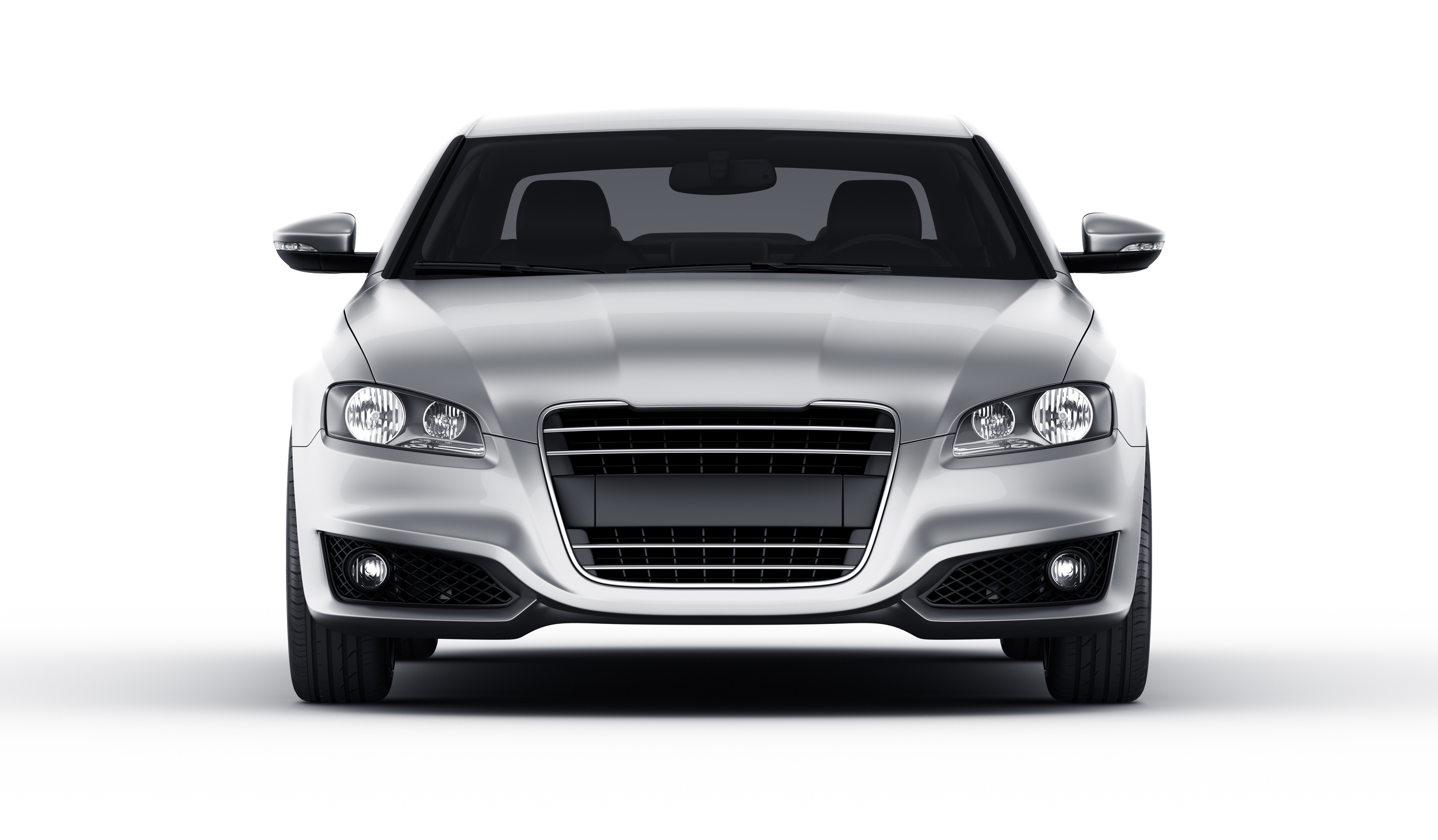 image of a car from the front